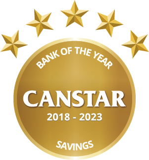 Heartland Bank 2018 - 2021 Canstar Savings Bank Award