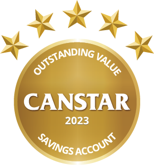 Heartland Bank 2018 - 2022 Canstar Savings Account Outstanding Value award